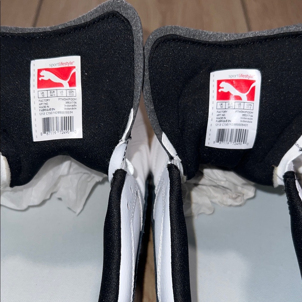Puma Mexico Men's White-Black Athletic Shoes - Picture 10 of 15